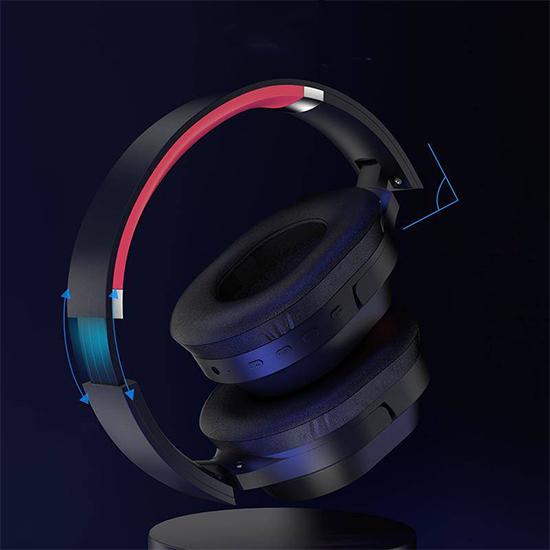 Touch Control Bluetooth 5.0 Headphones Wireless Headset Sports with Mic Support TF Card for Pc Phone