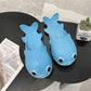 Puffer Fish Slippers Female Home Fashion 2020 Korean Version Wild Fish-shaped Slippers Indoor and Outdoor Soft Bottom Girlfriends Sandals and Slippers