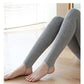 Autumn and Winter Plus Velvet Thickening Yoga Leggings High Waist Stretch Buttocks Slimming Warm and Cold Resistant One-piece Foot Pants Outer Wear