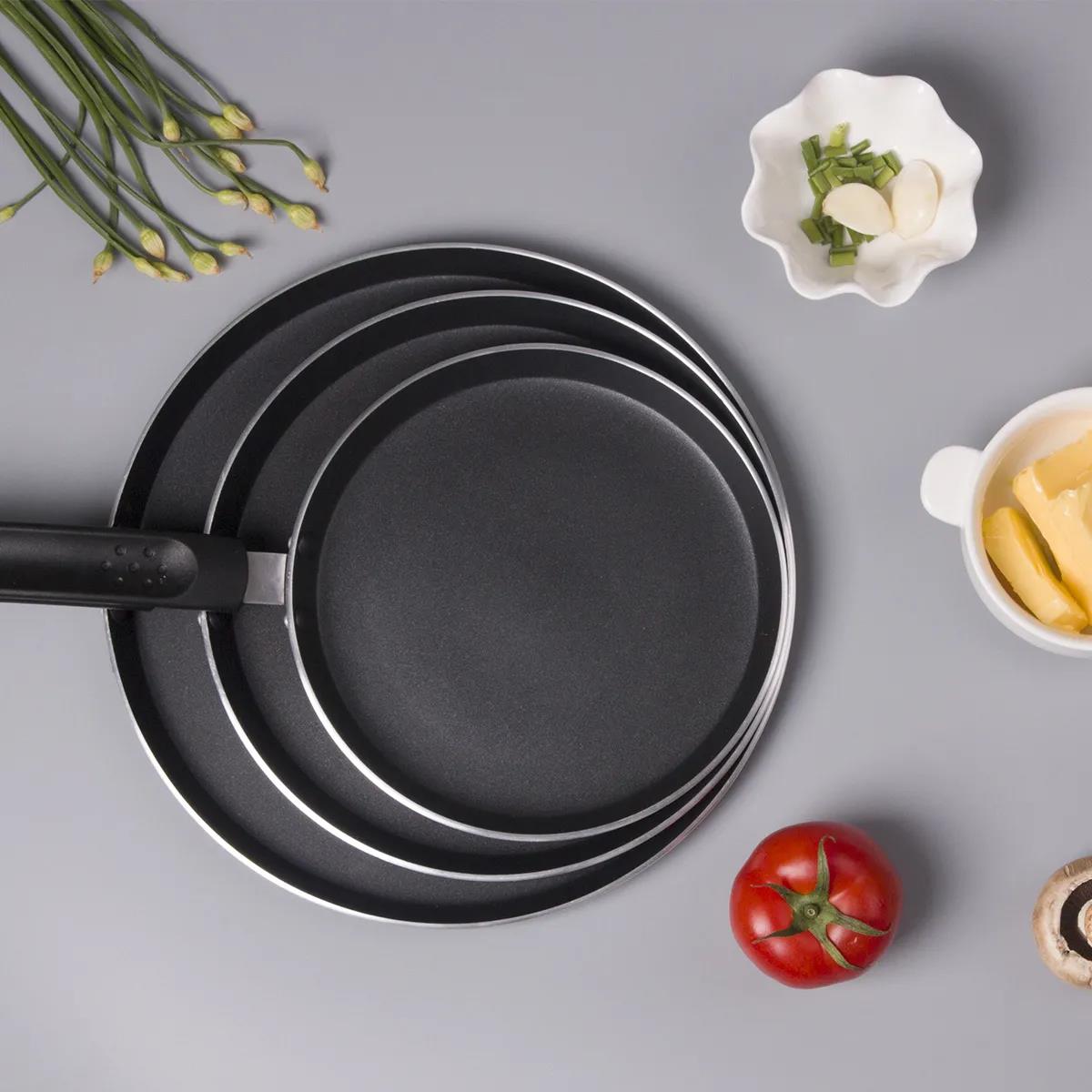 Pancake Pan Non-stick Frying Pan Frying Pan Household Melaleuca Flat-bottomed Non-stick Frying Pan Induction Cooker General