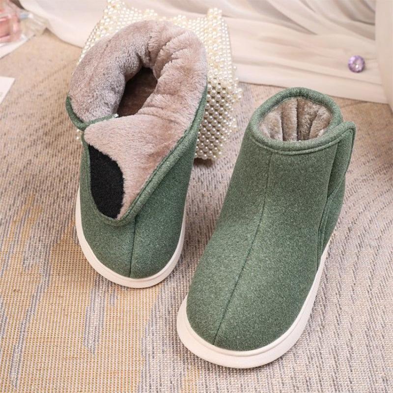 Elderly Cotton Shoes Plus Velvet High-top Cotton Shoes Ladies Winter Thick Warm Cotton Shoes