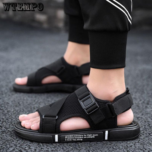 Men's Outdoor Anti-skid Beach Sandals Fashion Shoes Comfortable Sport Flats Male Casual Shoes
