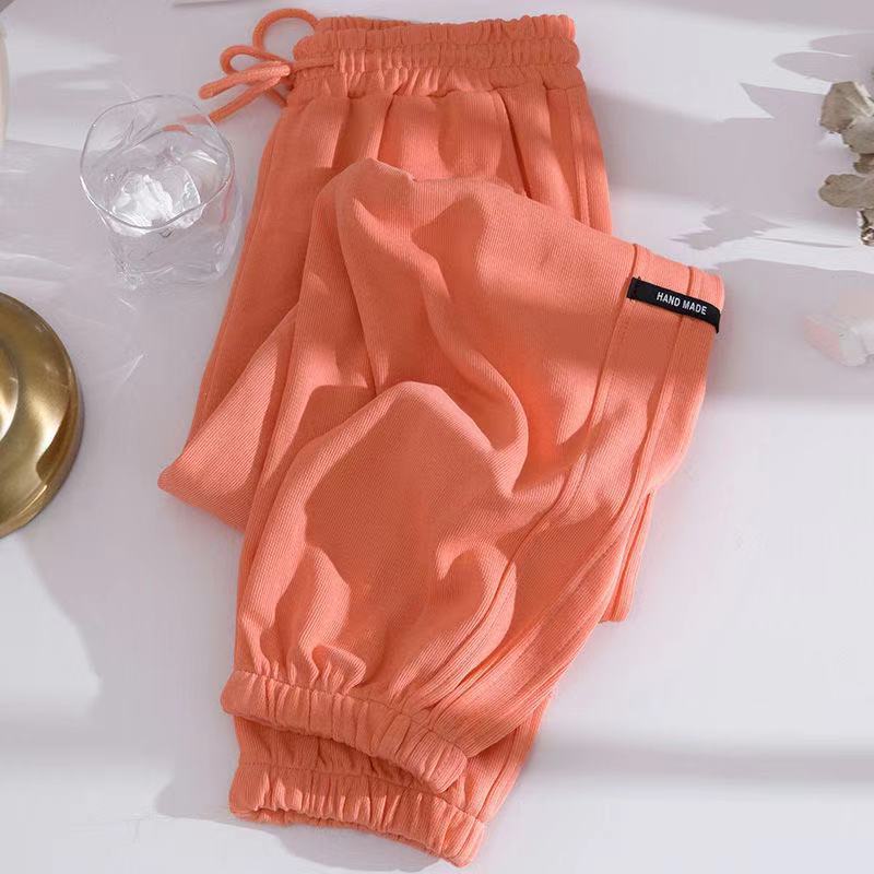 Fashion Western-style Harem Pants Men and Women Look Thin In Summer All-match Casual Pants Loose-fitting Sports Pants Ins Tide