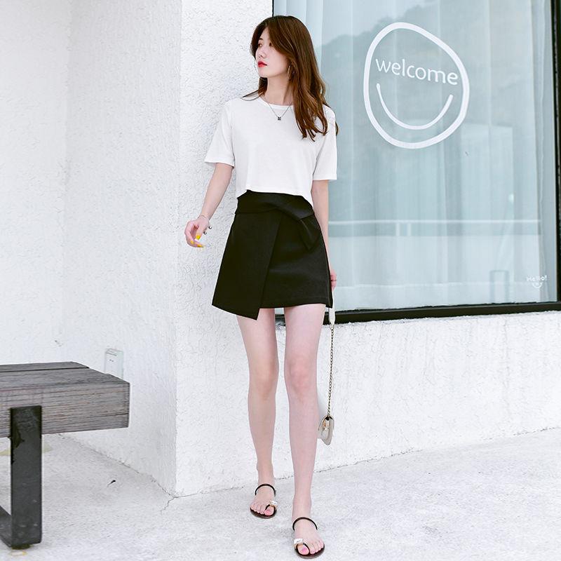 Women Irregular Sexy Tight A-line High Waist Hip Skirt Short Skirt Knee-length Zipper Club Casual Home Office