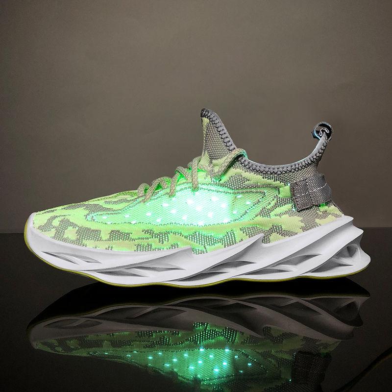 Spring Summer Men's Sports Shoes Breathable Thin Mesh Sneakers All-match Casual Running Shoes
