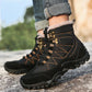 Outdoor Snow Hiking Shoes Men Shoes, Non-slip Warm Snow Boots, Thick Warm Short Boots 38-44