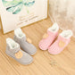 High-top Confinement Shoes, Winter Bag with Soft Sole, Postpartum Maternity Slippers, Women's Cotton Non-slip Thick Sole One-step Maternity Shoes
