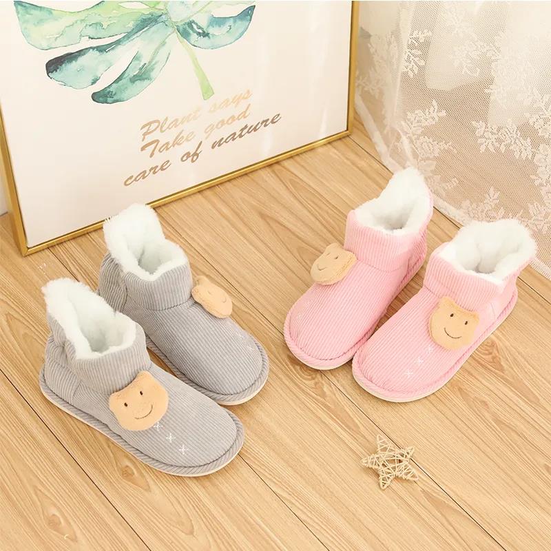 High-top Confinement Shoes, Winter Bag with Soft Sole, Postpartum Maternity Slippers, Women's Cotton Non-slip Thick Sole One-step Maternity Shoes