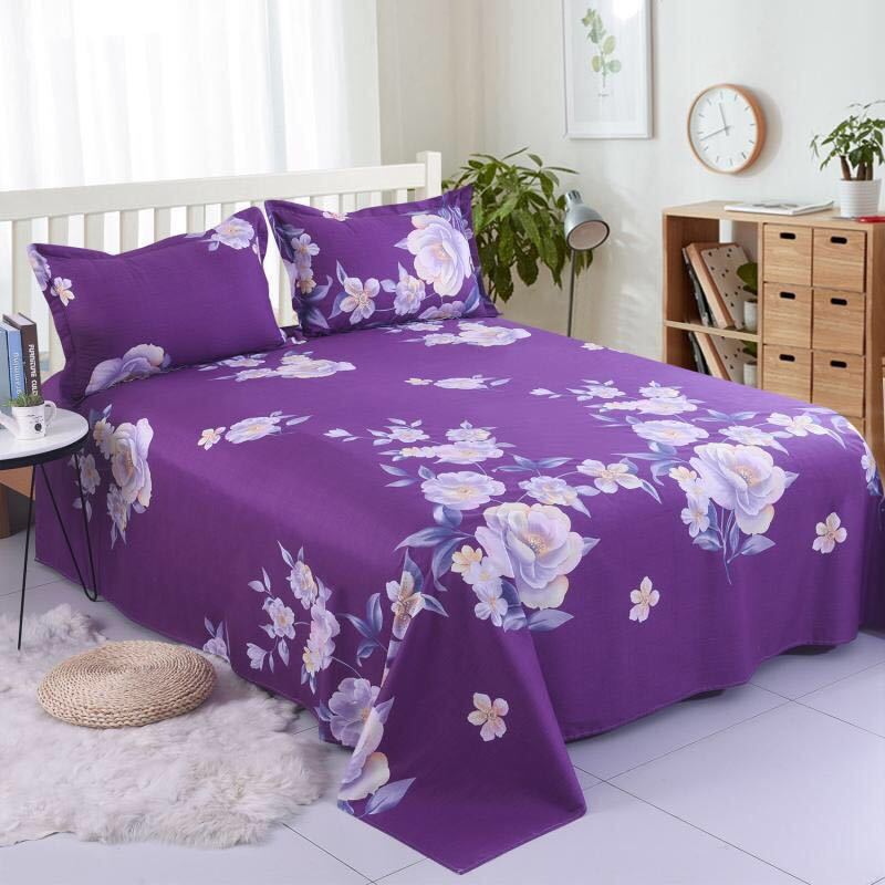 KING QUEEN TWIN Multi-size Optional Bedding Three-piece Cotton Bed Linen Two-piece Pillowcase Good Breathability Easy To Wash Exquisite Patterns