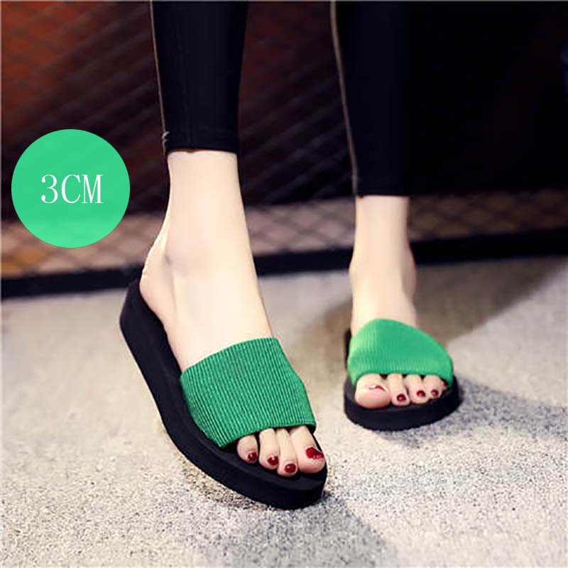 Women Sandals Slippers Women Flip Flops Women Shoes Women Flip Flops Students Indoor Summer  Thick Outer Wear Fashion