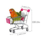 12 Packs Parrot Bird Toy Combination Set Product Ring Skateboard Cart Ball Bite Training Interactive Equipment
