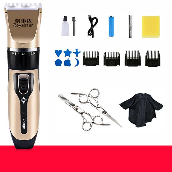 Rechargeable Low-noise Hair Clipper Remover Cutter Grooming Hair Trimmer Electrical Hair Cut Machine