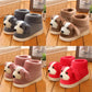Winter Unisex Cotton Slippers Thick-soled Non-slip Household Couple Slippers Warm Thick Plush Slippers Cartoon Cute Cotton Slippers