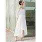 Sundress Lace Long Beach Dress Spagetti Strap Crochet Polka Dot Embroidery Sexy Boho Maxi Dress