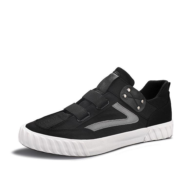 Men Canvas Shoes 2020 Comfortable Canvas Shoes Men Casual Shoes Male Flat Loafers Shoes Men Black