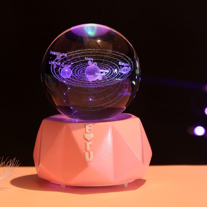 Crystal ball Christmas living room decoration Christmas present Room decoration Christmas