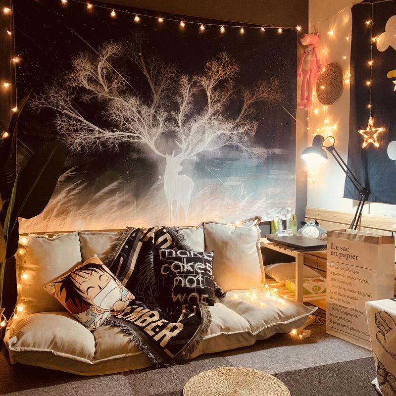 Printed Wall Tapestry Cheap Wall Hanging Tapestries for  Dormitory Bedroom Living Room Home Decoration Wall Art Decor