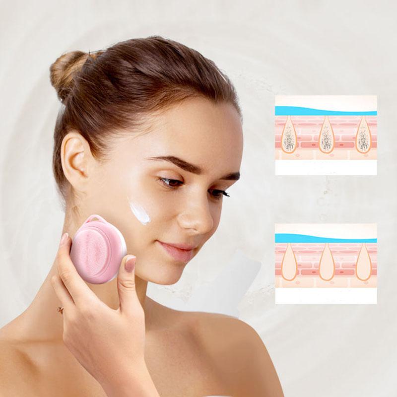 Mini Facial Cleansing Machine Electric Cleansing Machine Pore Cleaner Facial Cleansing Machine Beauty Instrument Face Washing Machine