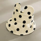 Solid Color Polka Dots Rabbit Ears Baby Summer Sun Hat Thin Infant Toddler Empty Top Hat Newborn Big Brim Sunscreen Hat Breathable Sunscreen Cap 1-36M