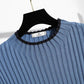 Spring and Autumn Dress Women 2021 All-match Slimming Base Dress Mid-length Fake Two-piece Knitted Dress