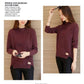 Winter Women Low Collar Plus Size Warm Pullover Sweater Office Soft Inner Bottoming Shirt