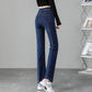 Jeans Women's Spring and Autumn 2021 New Korean Version Loose High Waist Slim All-match Trousers Straight Wide Leg Pants