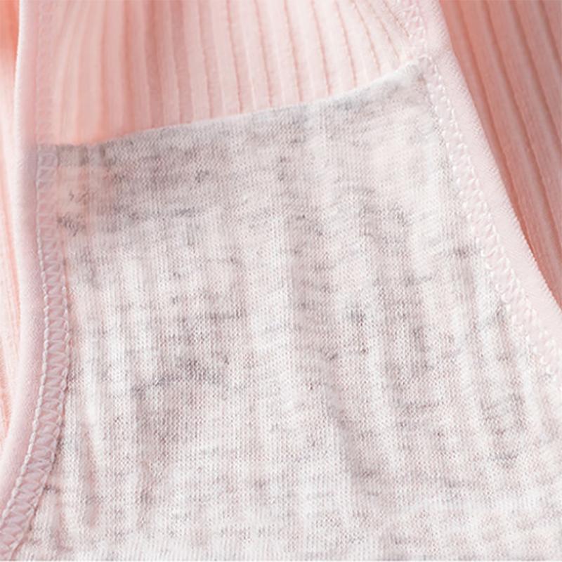 4-pack Women's Pure Cotton Girl Student Underwear Antibacterial Sexy and Charming Lace Mid-waist Plus Size Panties Korean Style Cute Panties