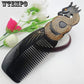 1 Pc Natural Peach Comb Close Anti-static Head Massage Hair Care Wooden Tools Beauty Accessories