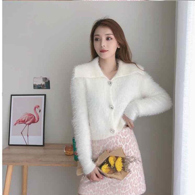 Korean Casual Sweater Cardigan Jacket Short Fashion Urban Women's Top