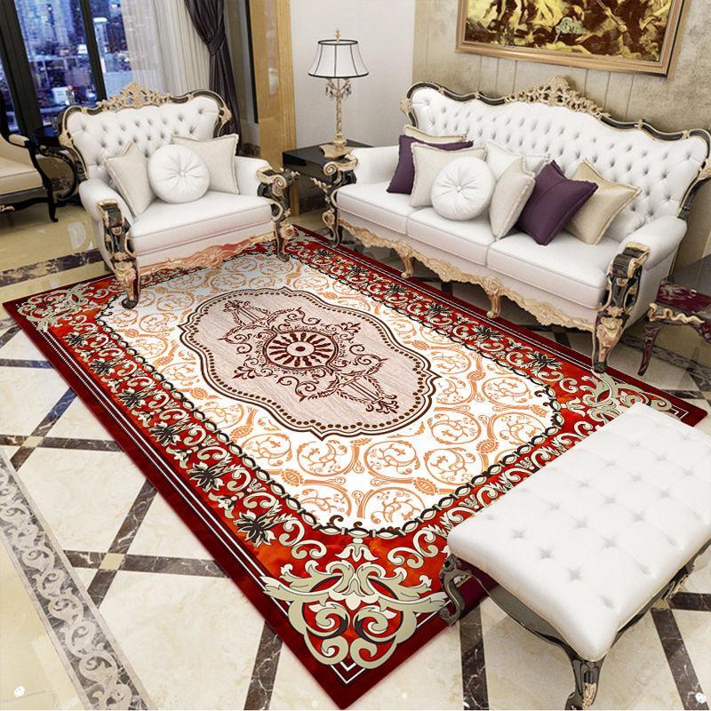 Living Room Carpet Floor Mats Coffee Table Carpet Carpet Bedroom Full Room Bedside Carpet Geometry
