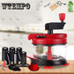 Dicing Machine Manual Food Chopper Vegetable Fruits Nut Onion Hand Power Mincer Blender Mixer