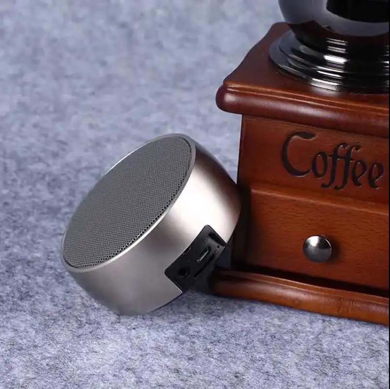 Wireless Bluetooth Metal Speaker Phone Mini Portable High Volume Small Audio Card Subwoofer