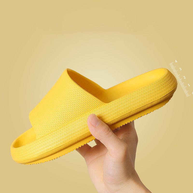 Unisex Quick-drying Thickened Non-slip Sandals Thick Sole House Slippers Bathroom Footwear Summer Beach Sandal Slipper