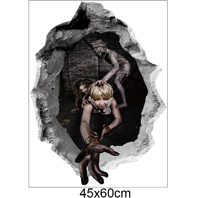 Wall Stickers Halloween Thriller Series Haunted House Party Bedroom Living Room Halloween Holiday Wall Stickers
