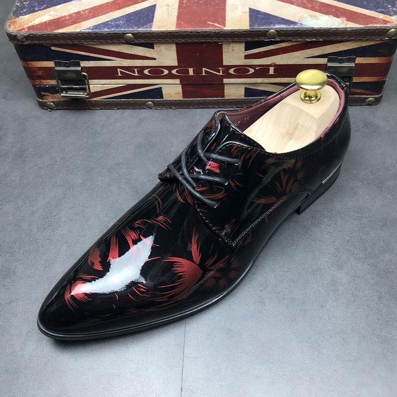 Increased Lether Shoes Casual Shoes Business Men Leather Shoes Pointed Leather Shoes Large Size