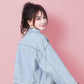 Denim Jacket Women's Spring and Autumn Korean Version All-match BF Loose Short Long-sleeved Retro Top Women's