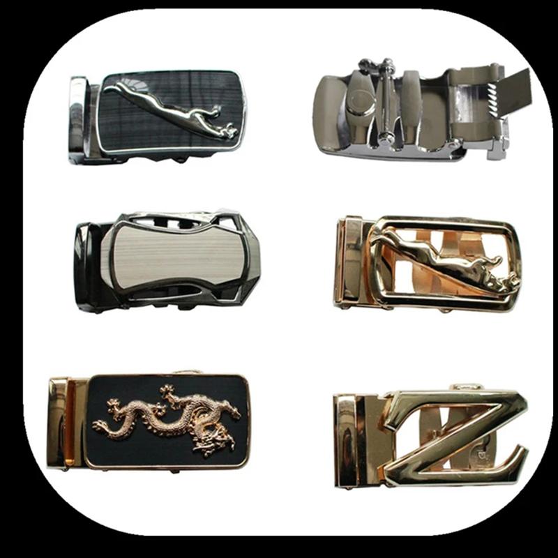 Male Lengthened 110cm-140cm Cowhide Leather Belt Alloy Automatic Buckle Wear-resistant Scratch-resistant Business Belt Husband and Dad Belt