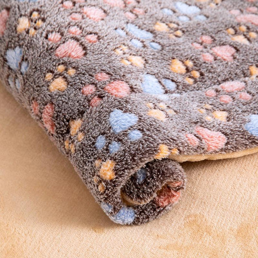 Pet Dog Mat Winter Cat Thick Blanket Autumn and Winter Dog Woven Cat Cater Sleeping Cotton Quilt Warm Pet Sleep Pad