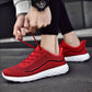 Men's Breathable Sports Shoes Versatile Casual Running Shoes Mesh Flyknit Men's Shoes