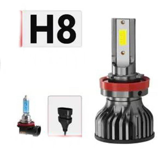 H7 H1 H3 H4 H7 H8 H9 High and Low Beam Headlights Car LED Headlights 12V H11 9005 9006 White High-brightness Bright Light Bulb
