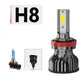 1pc Mini H4 H7 LED Bulb Car Headlight H1 H3 H8 H11 Led 9005 HB3 9006 HB4 12000LM 6000K White Auto Fog Lights Headlamp