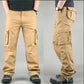 Wear-resistant Cotton Cool Overalls Trousers Plus Size Casual Pants Loose Multi-pocket Labor Insurance Pants