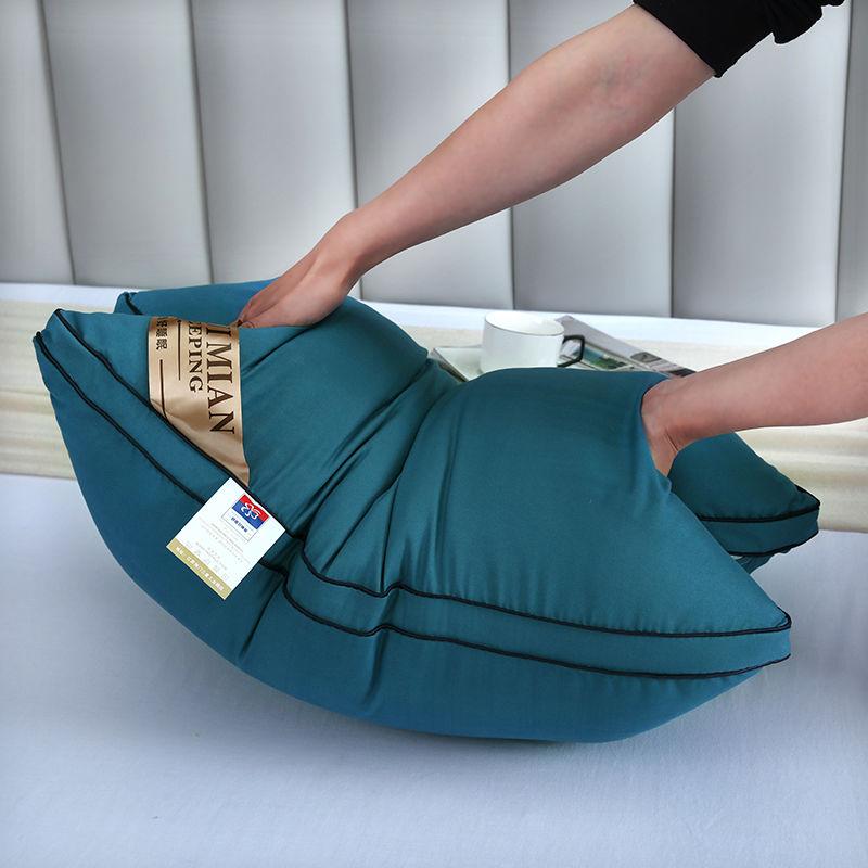 Washable Pillow Pillow Core Home Hotel Neck Pillow Single Student Adult Pillow Core Free Pillowcase