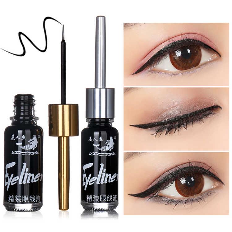 Eyeliner beauty Non-staining Quick-drying Waterproof Non-makeup Soft-head Hard-head Eyeliner 9ml