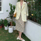 Casual Mid-length Loose Thin Blazer Women All-match Chiffon Suit Jacket Ladies Loose Casual Jacket Temperament Blazer