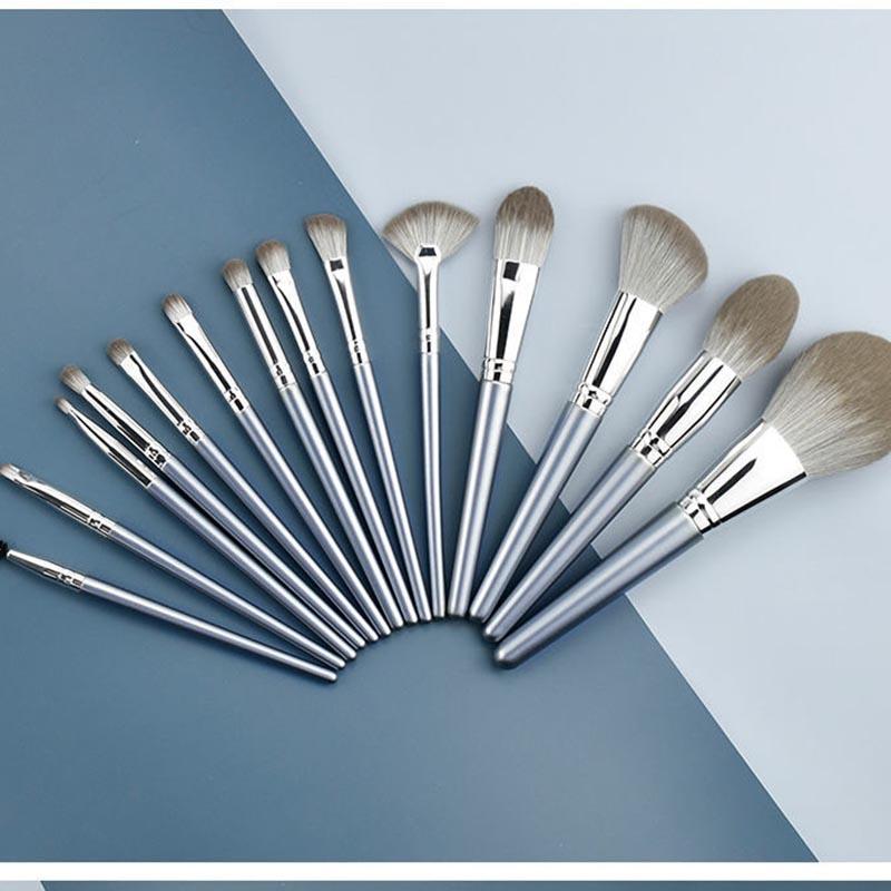 14pcs Makeup Brushes Set Green Health & Beauty Eye Shadow Brush Foundation Powder Eyeliner Eyelash Lip Make Brush Cosmetic Makeup Tools