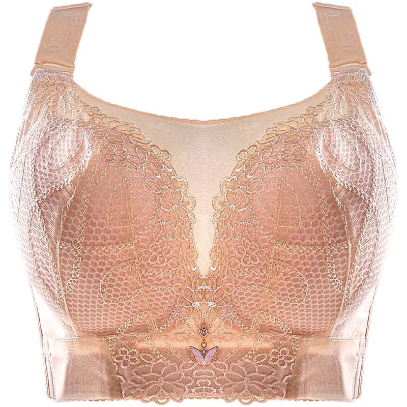 Sexy Push Up Bra Bras C D E Bralette Women Lingerie Wireless Underwear Lace Brassiere Large 36-48 Ladies