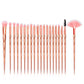 7 Pcs Diamond Shape Makeup Brush Set Dazzle Glitter Foundation Powder Makeup Eyeshadow Brush Kit
