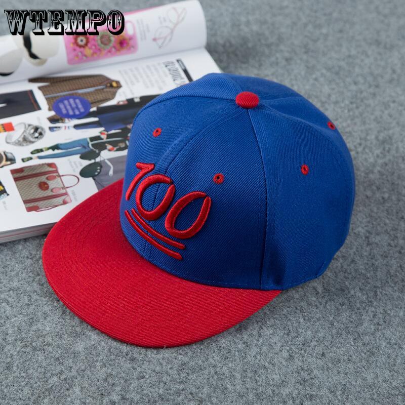 Summer Baby 3D Letter 100 cap boy  Baseball Cap 3-15 Years Kids Baseball Cap Boy Girls