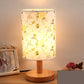 Creative Solid Wood Bedroom Bedside Simple Modern Creative Decoration Night Light Warm Light Table Lamp Energy-saving Bedside Lamp